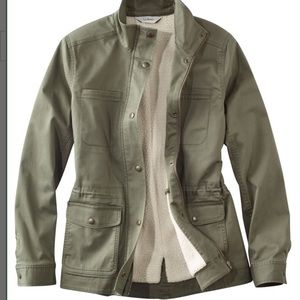 L.L.Bean Classic Sherpa Lined Utility Jacket
